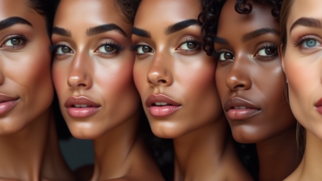 A happy client in a modern PMU salon, showcasing the positive results of permanent makeup.